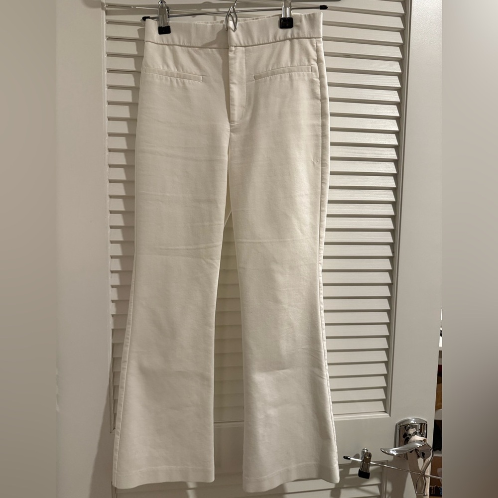 Zara White Flare Women's Jeans